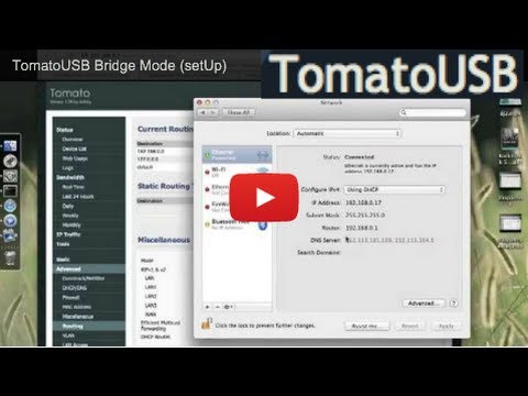 You are currently viewing TomatoUSB Bridge Mode (setUp)